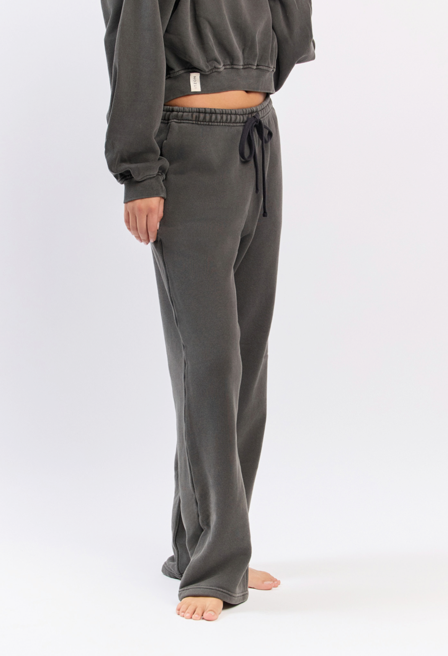 PL204 PIGMENTED FLEECE PANTS