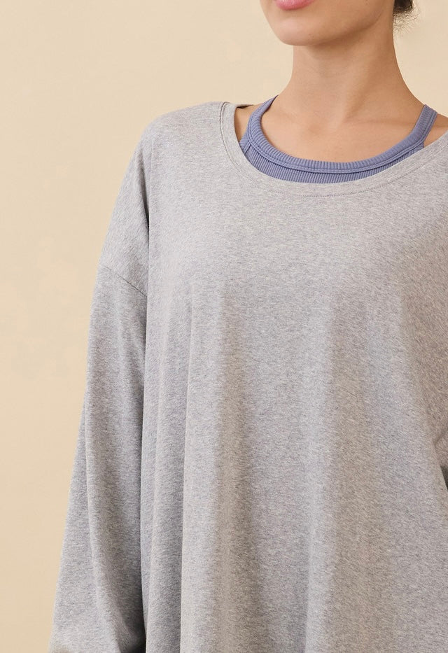 TL141 PURE COTTON LONG TEE