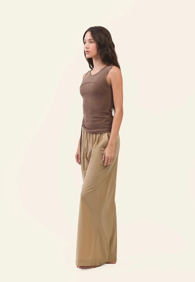 PT434 WOVEN WIDE PANTS