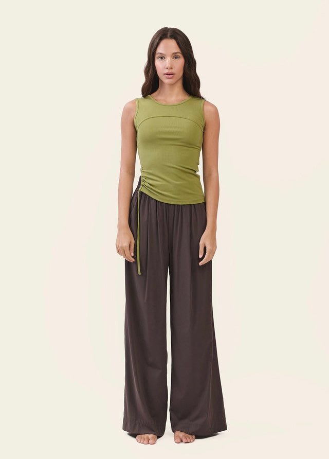 PT434 WOVEN WIDE PANTS