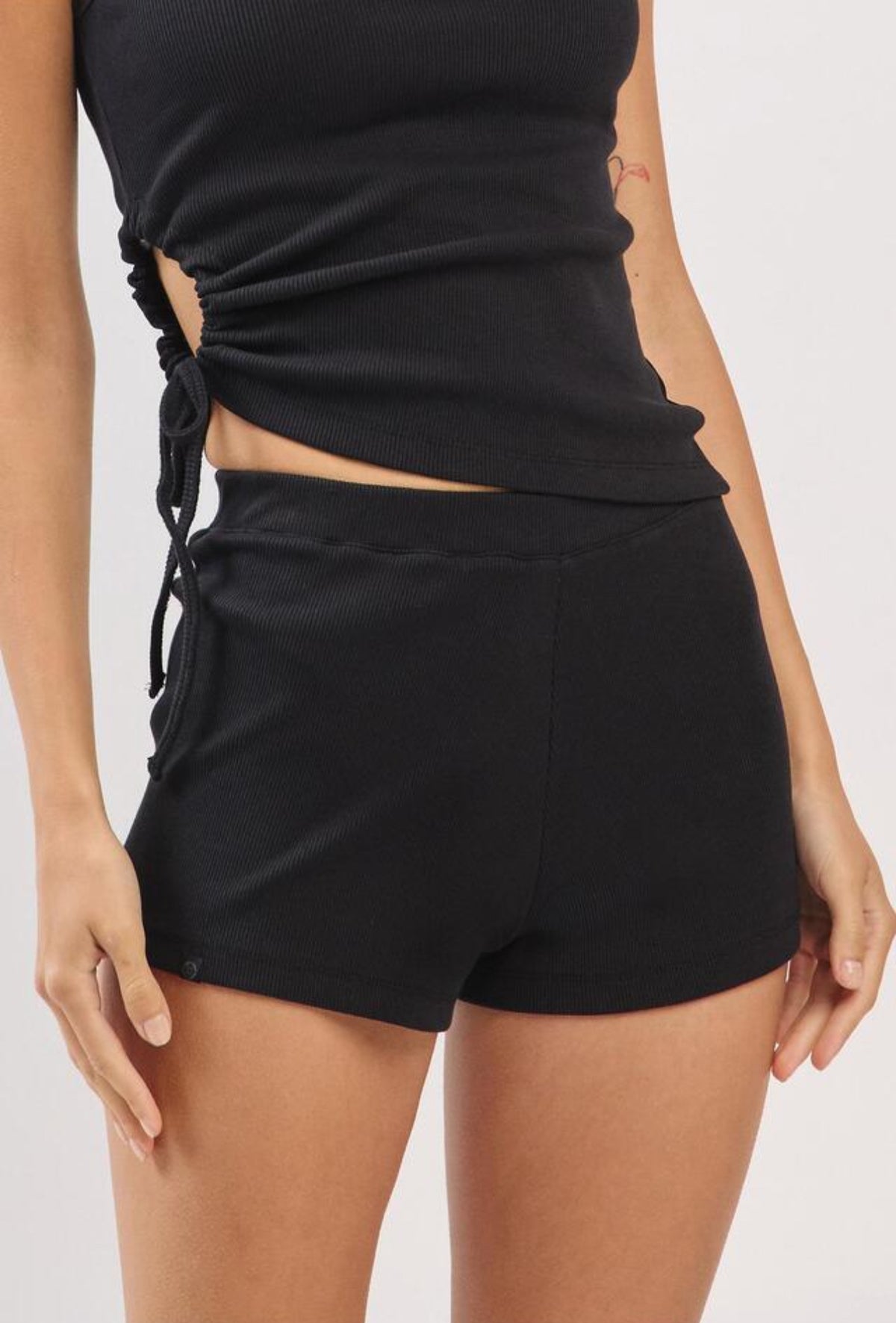 PS462 RIB PIGMENT SHORTS