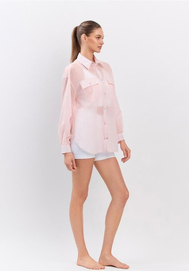 ST181 BACK SLIT SHIRT