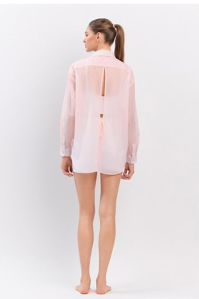ST181 BACK SLIT SHIRT
