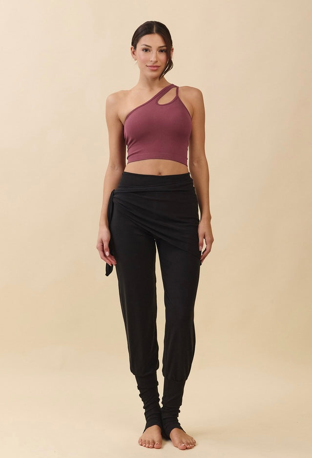 TT044 CONTOUR ONESHOULDER TANKTOP