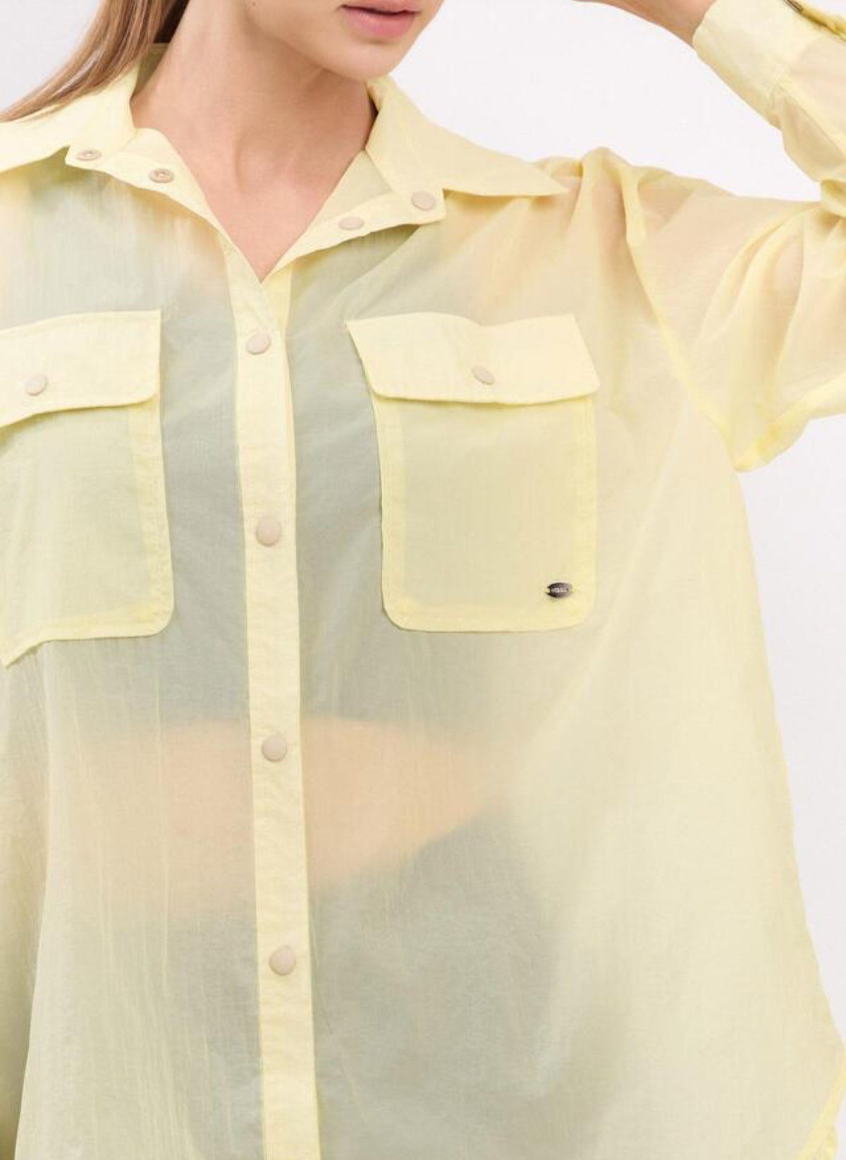 ST181 BACK SLIT SHIRT