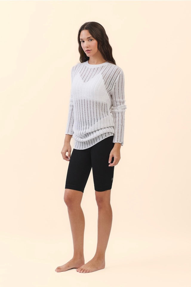 SP205 SHEER COVERUP KNIT