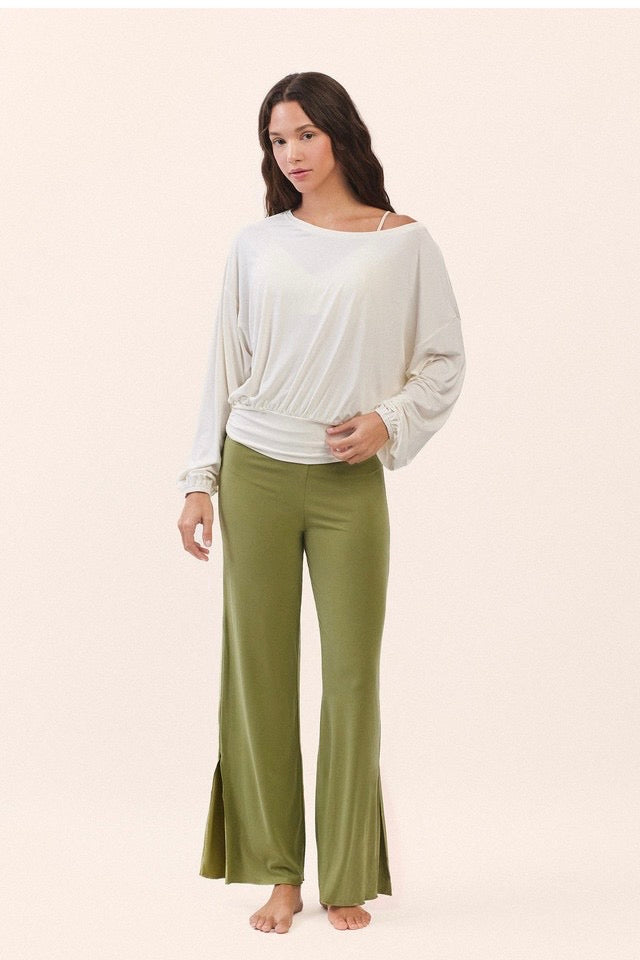 TL137 CUPRA BANDING CROP TEE