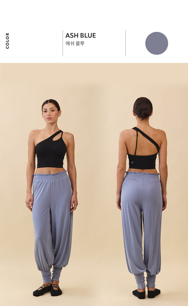 PR471 RELAX FRILL JOGGER PANTS
