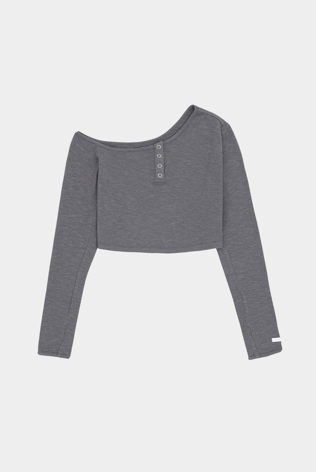 TL152 ASYMMETRIC CROP TOP
