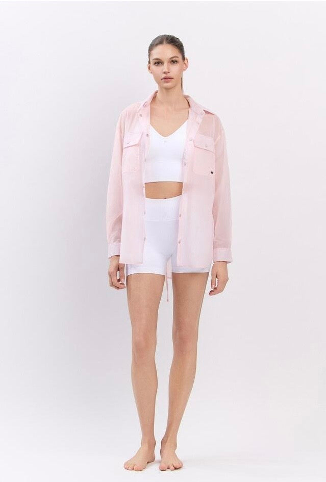 ST181 BACK SLIT SHIRT