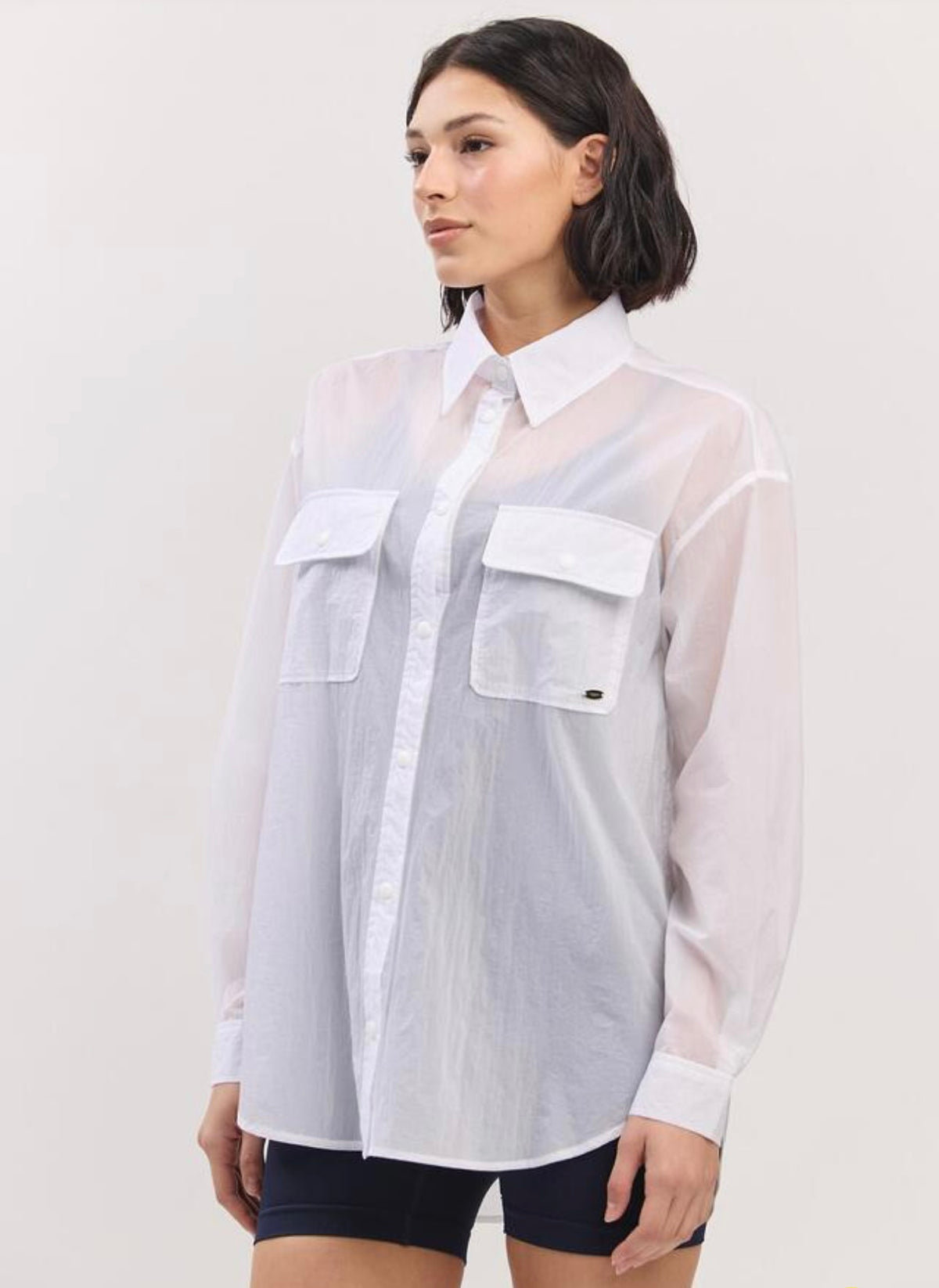 ST181 BACK SLIT SHIRT