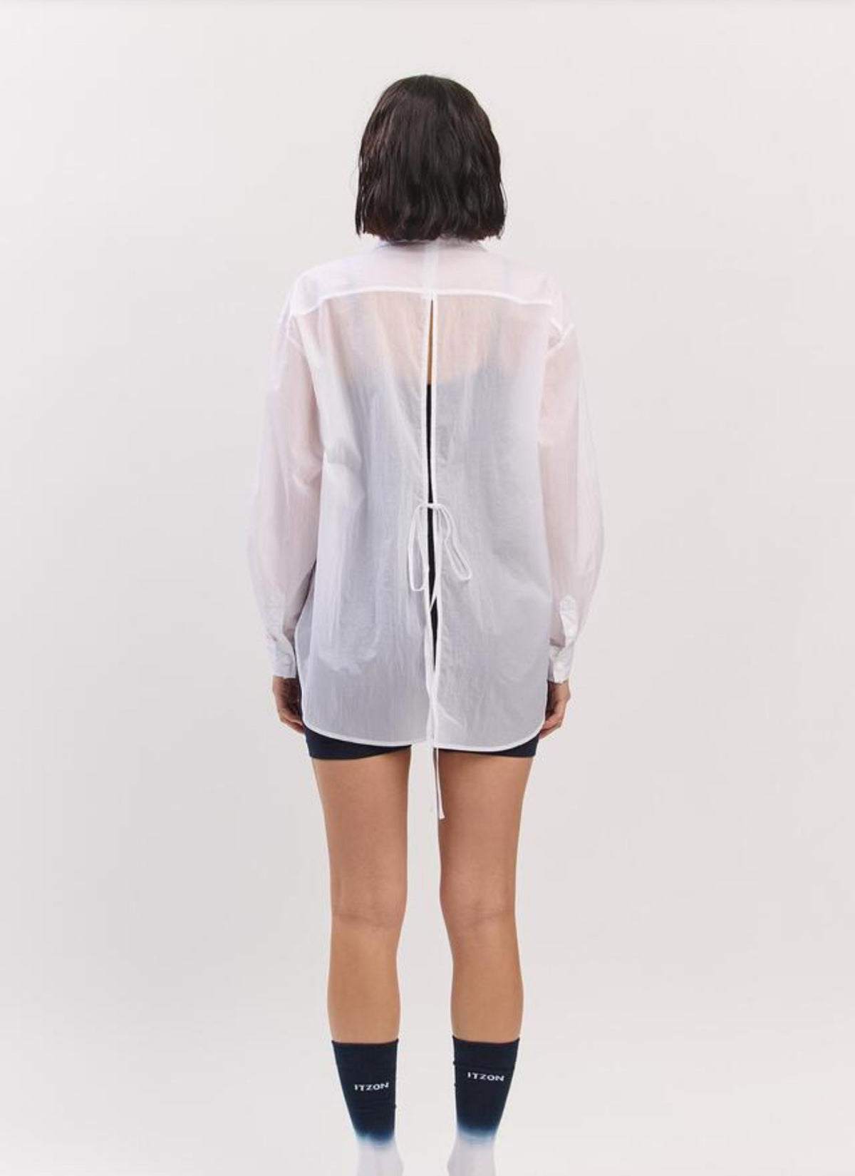 ST181 BACK SLIT SHIRT