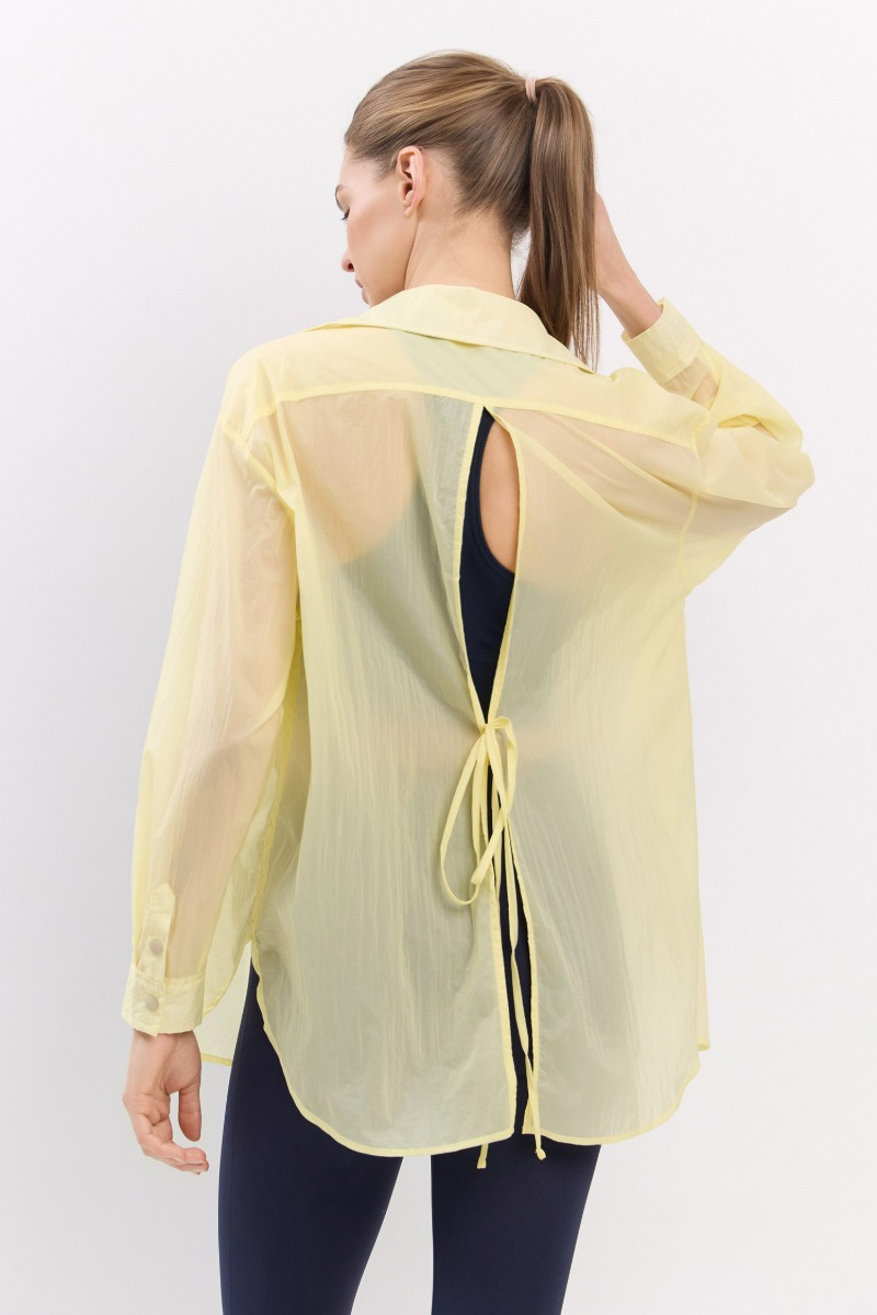 ST181 BACK SLIT SHIRT