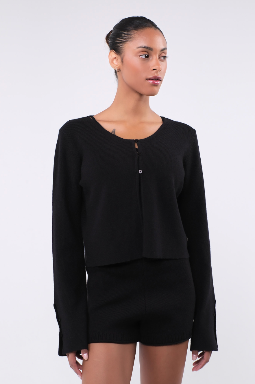 SC244 STRAP CARDIGAN