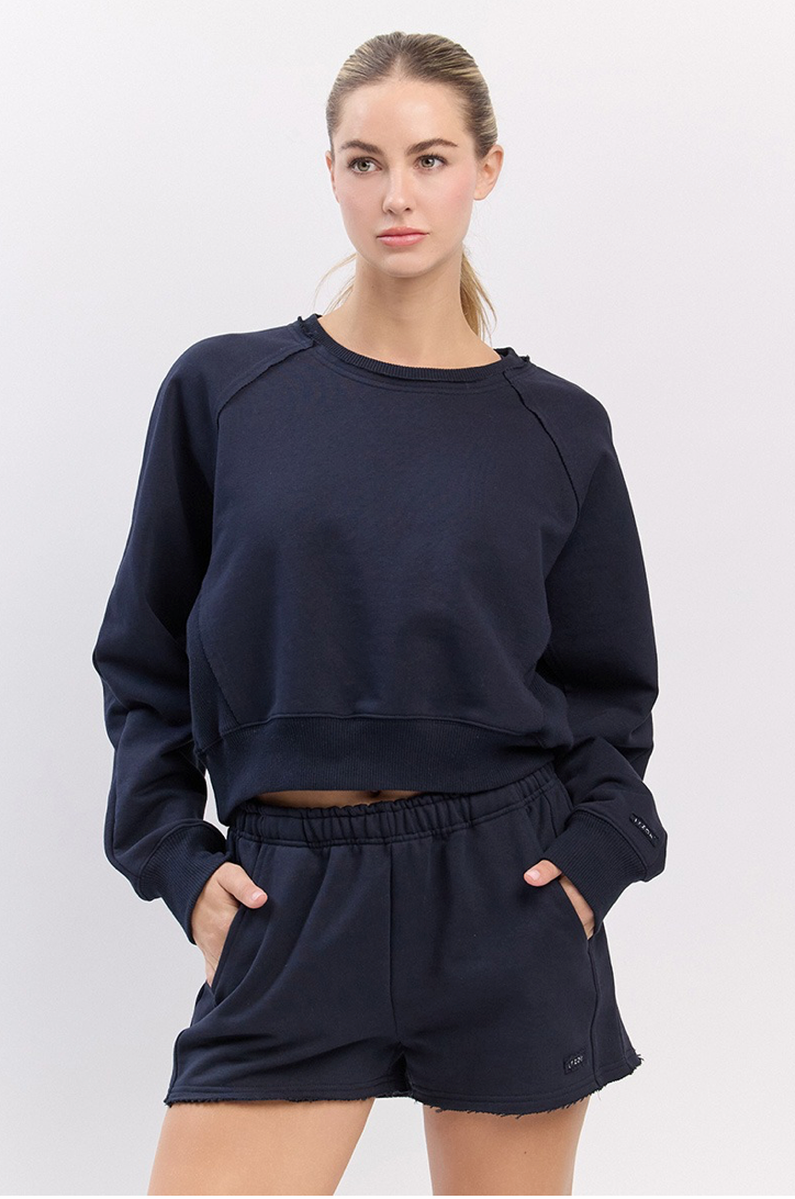 TP131 RIBBED BLOCK PULLOVER