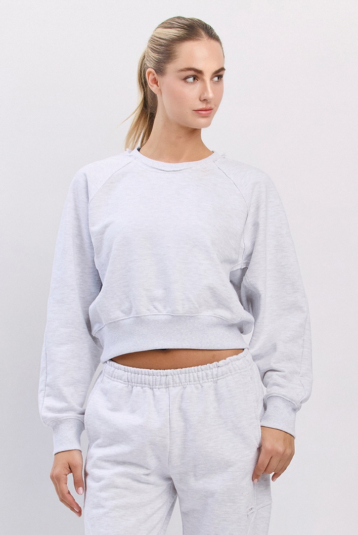 TP131 RIBBED BLOCK PULLOVER