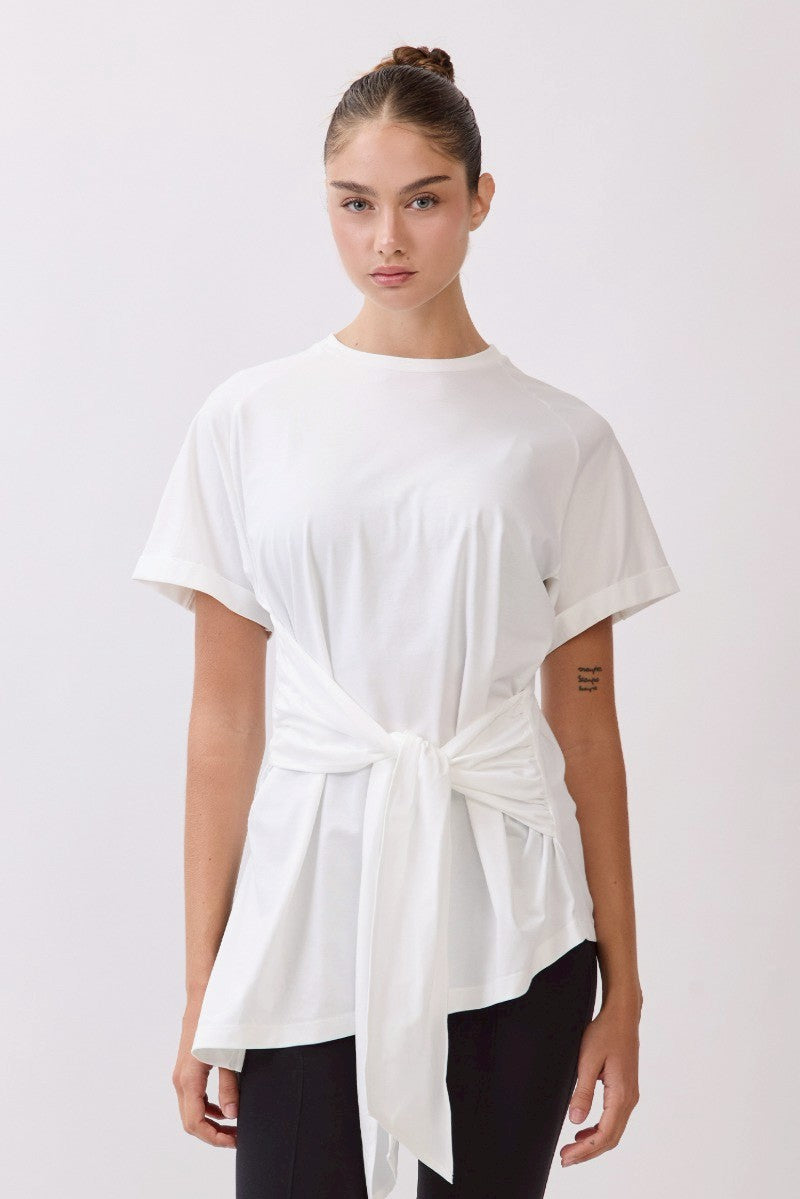 TS115 BELTED TSHIRT