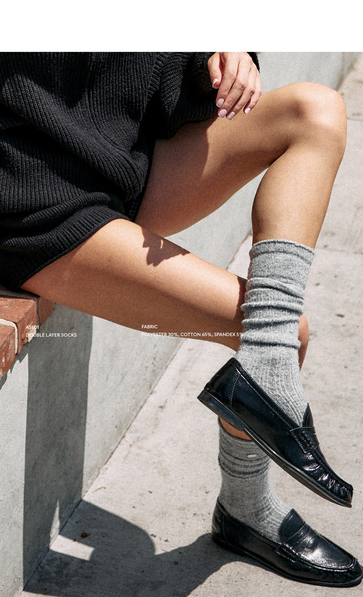 AS501 DOUBLE LAYER SOCKS