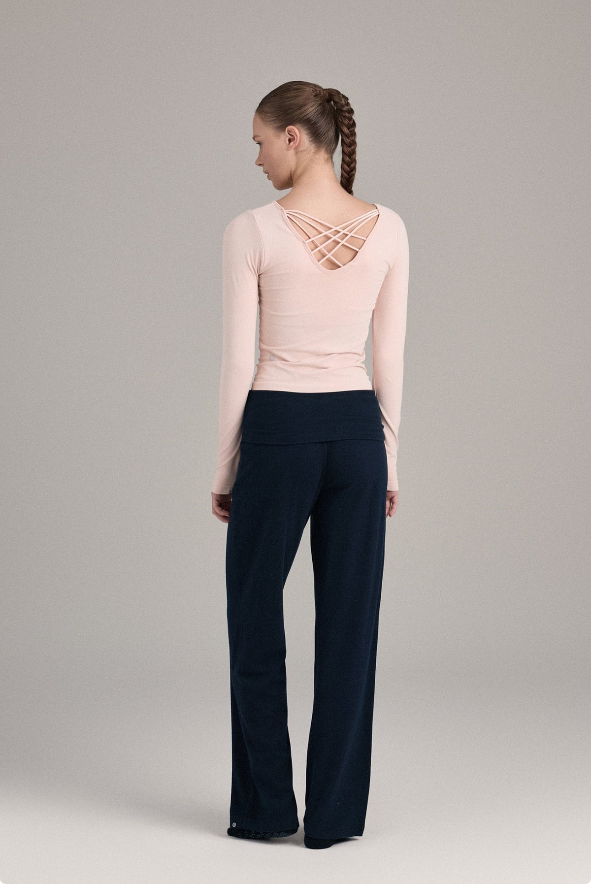 PL454 MICRO STRAIGHT-LEG PANTS