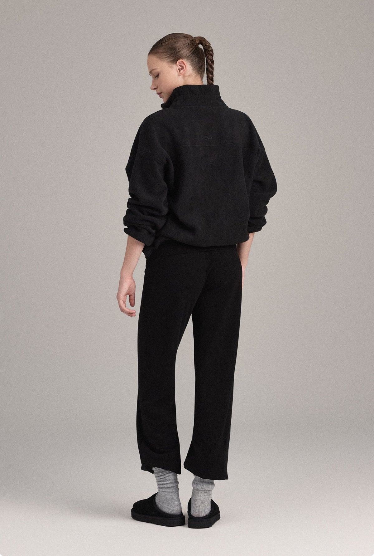 PL455 MICRO STRAIGHT-LEG PANTS