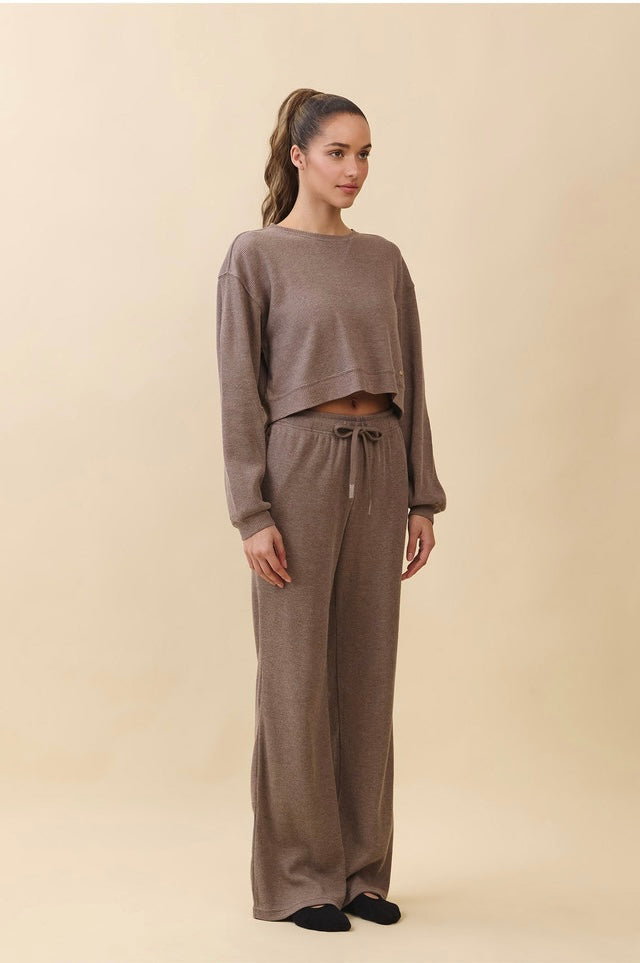 PJ483 WAFFLE LOUNGE PANTS