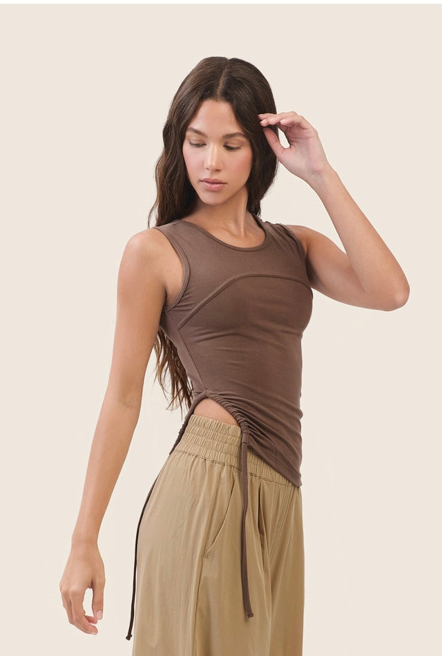 TS135 CONTOUR STRING SLEEVELESS