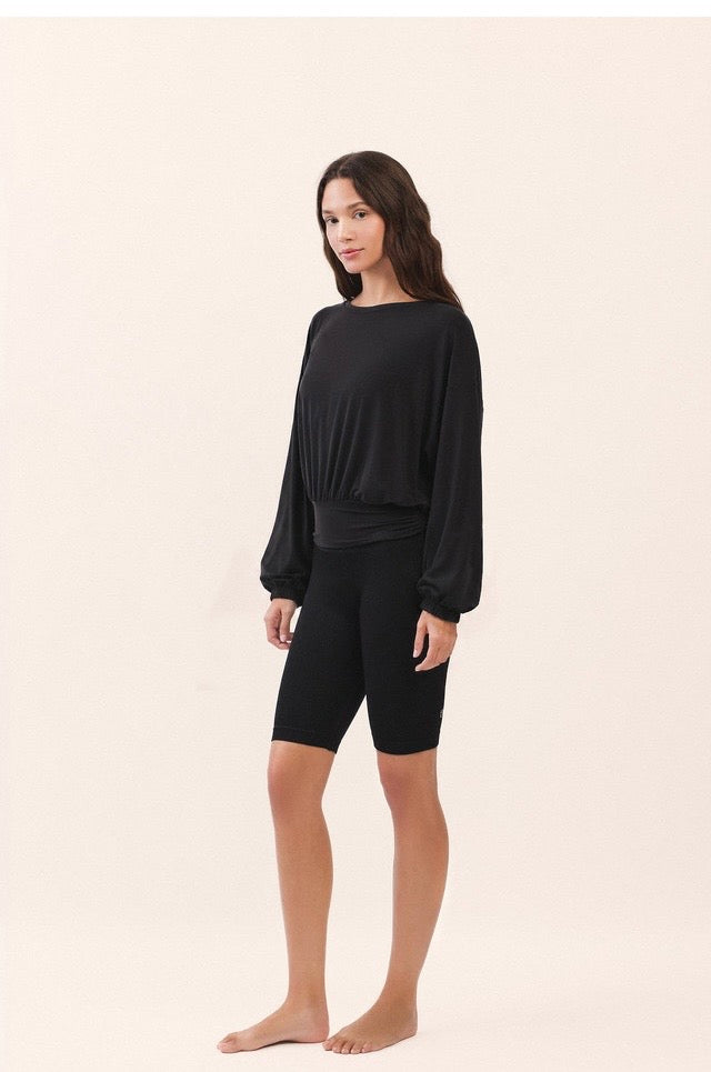 TL137 CUPRA BANDING CROP TEE