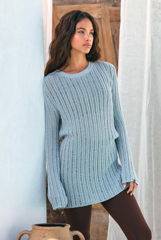 SP205 SHEER COVERUP KNIT