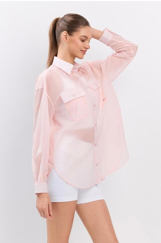 ST181 BACK SLIT SHIRT