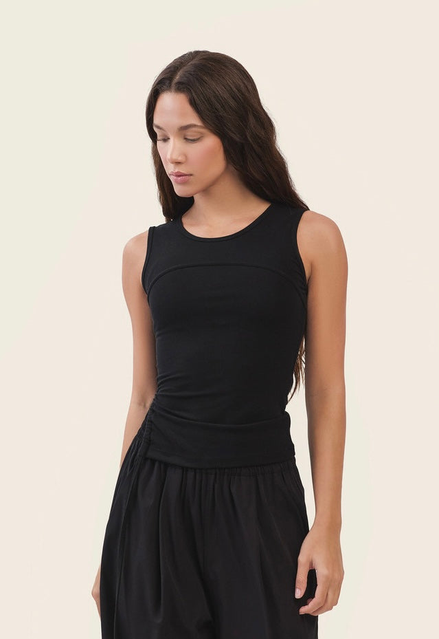 TS135 CONTOUR STRING SLEEVELESS