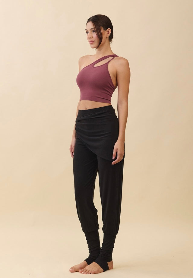TT044 CONTOUR ONESHOULDER TANKTOP