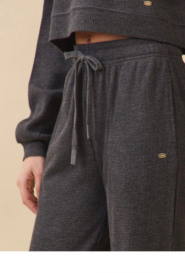 PJ483 WAFFLE LOUNGE PANTS