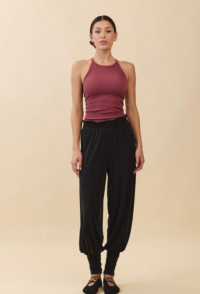 PR471 RELAX FRILL JOGGER PANTS