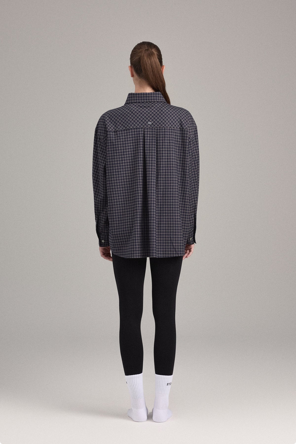 ST351 OVERSIZED CHECK SHIRT