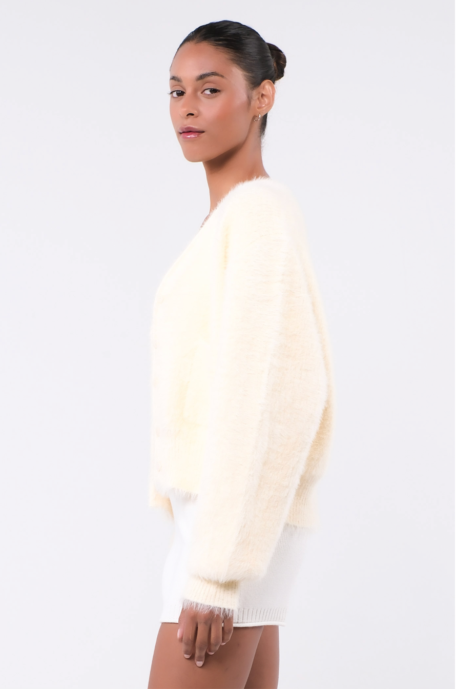 SC243 ANGORA CARDIGAN
