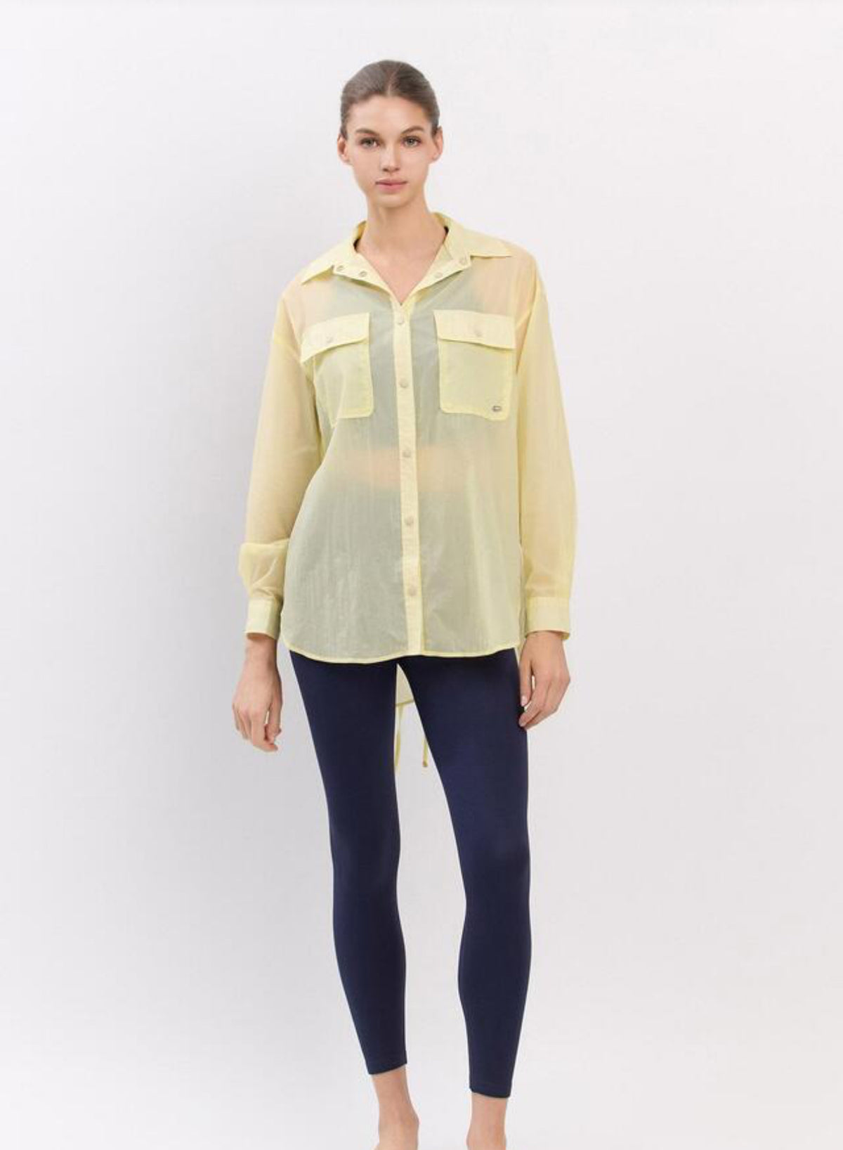 ST181 BACK SLIT SHIRT