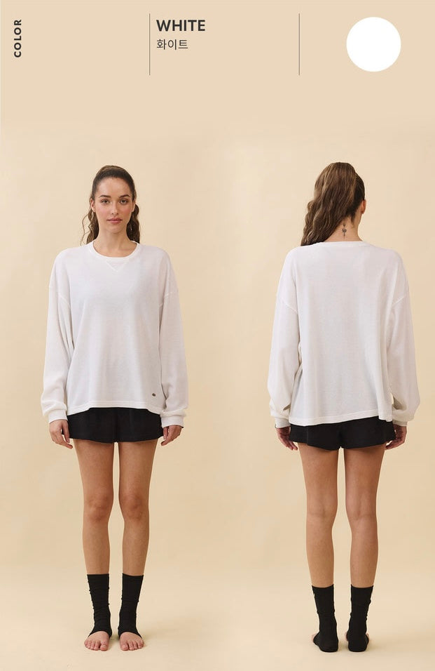 TL138 SOFT WAFFLE LONG TEE