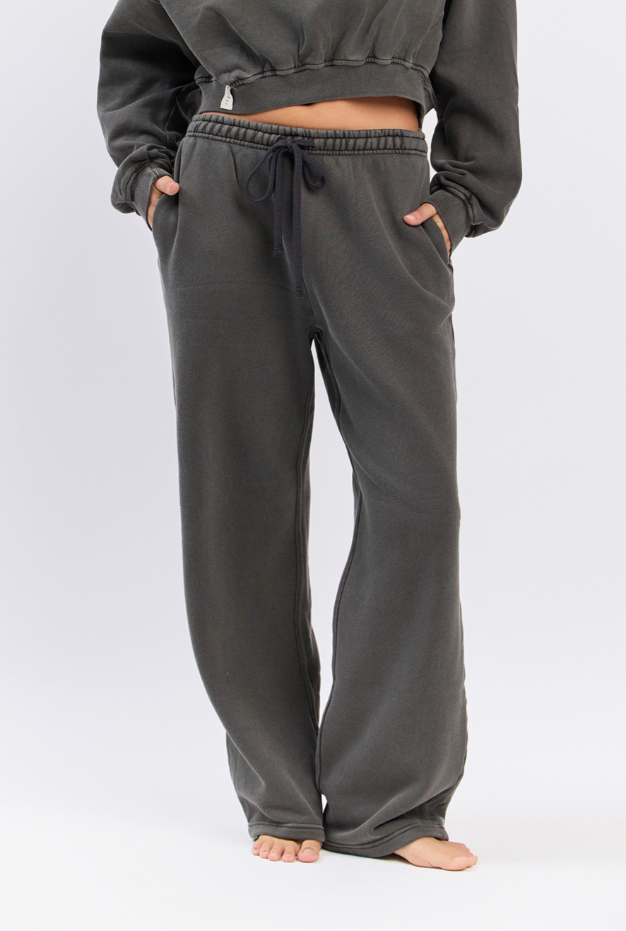 PL204 PIGMENTED FLEECE PANTS