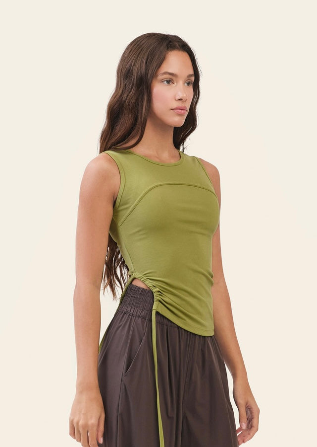 TS135 CONTOUR STRING SLEEVELESS